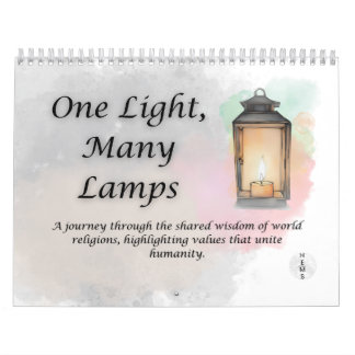 "One Light, Many Lamps: Unity in Diversity" Calendar