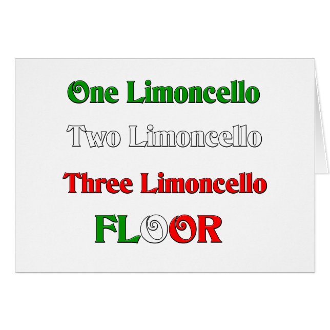 One Limoncello (Front Horizontal)