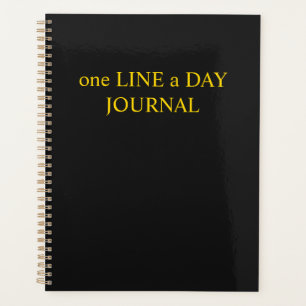 "One Line A Day Journal: Memory Daily Journal for Planner