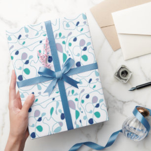 One Line Pattern Line Art Wrapping Paper