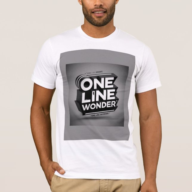One Line Wonder T-shirt (Front)
