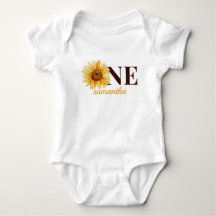 One Little Sunshine Name First Birthday