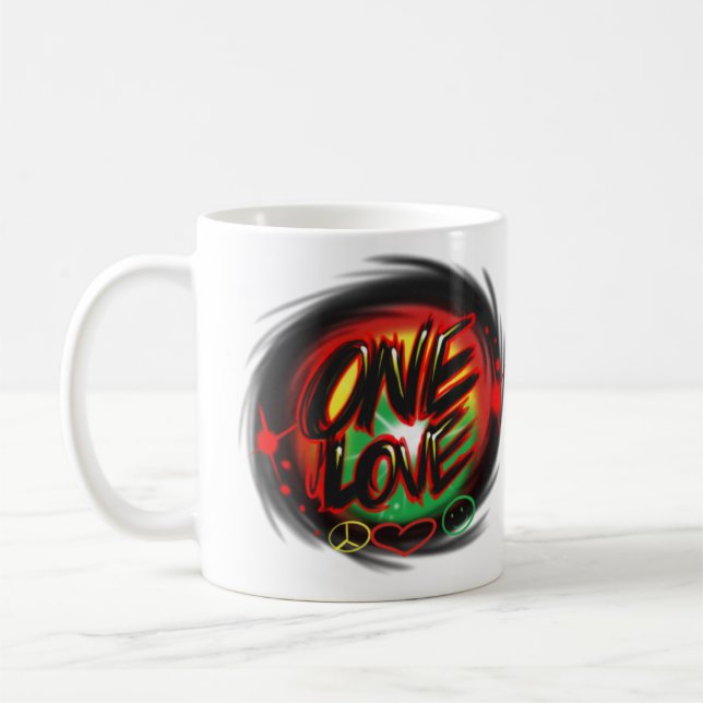ONE LOVE COFFEE CUP (Left)