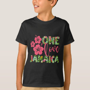 One Love Jamaica 2025 Caribbean Vacation Theme Fam T-Shirt