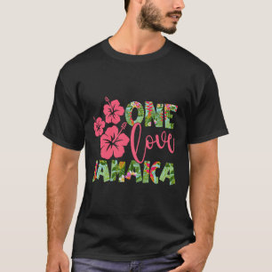One Love Jamaica 2025 Caribbean Vacation Theme Fam T-Shirt