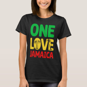 One Love Jamaica I Rasta I Rastafari I Jamaican Re T-Shirt