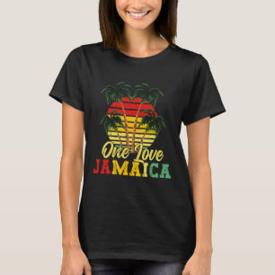 One Love Jamaica Summer Family Vacation Jamaican R T-Shirt