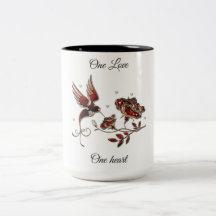 One love, One heart- Coffee mug