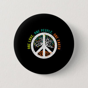 One Love One People One Earth International Day Of 6 Cm Round Badge