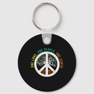One Love One People One Earth International Day Of Key Ring