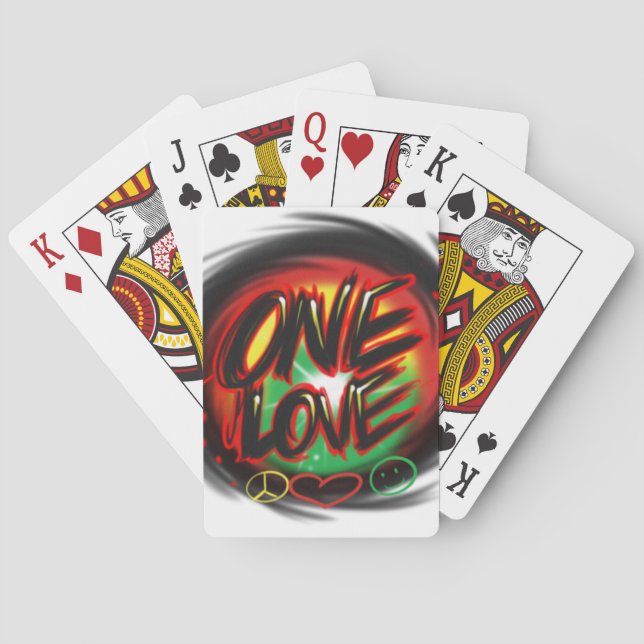 ONE LOVE PLAYING CARDS (Back)