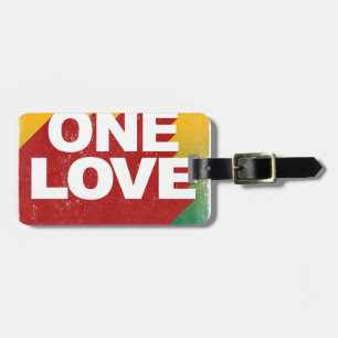 One Love Poster Luggage Tag