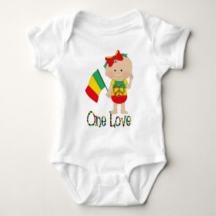 One Love Rasta Baby 2 Bodysuit