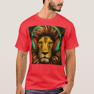 One Love Reggae Lion 2 T-Shirt