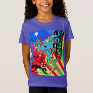 One Love Reggae Party Kids T-shirt