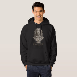 One Love – Reggae Spirit in Stone Hoodie
