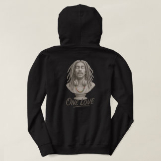 One Love – Reggae Spirit in Stone Hoodie