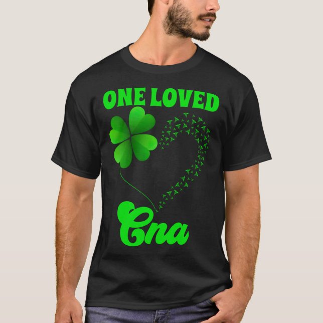 One Loved Cna C Nurse Symbol Heart T-Shirt (Front)