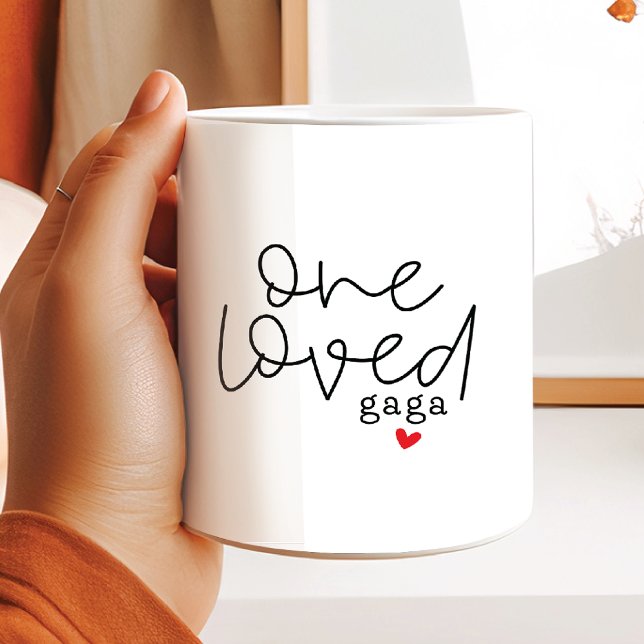 One Loved Gaga Coffee Mug (Creator Uploaded)