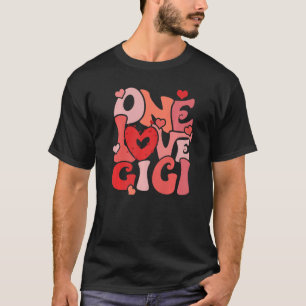One Loved Gigi Gigi Happy Valentine's Day 2023 T-Shirt