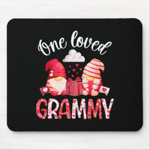 One Loved Grammy Valentine Grammy Grandma Valentin Mouse Mat