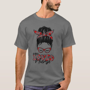 One Loved Nurse Happy Valentin's Day T-Shirt