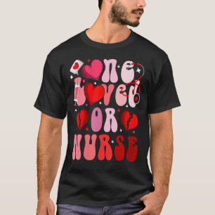 One Loved OR Nurse Hearts Valentine's Nurse Operat T-Shirt