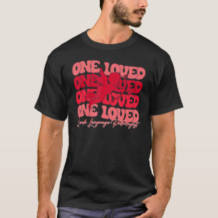 One Loved Speech Language Pathologist Cupid Valent T-Shirt