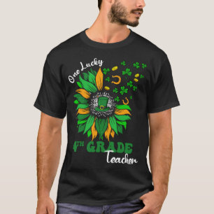 One lucky 4th Grade Teacher T-Shirt