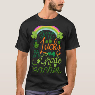 One Lucky 5th Grade Teacher St Patricku2019s Day A T-Shirt