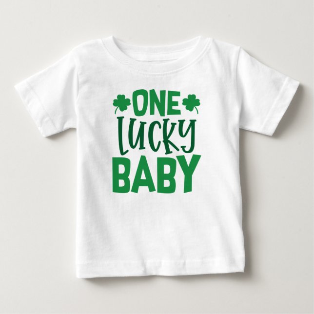 One Lucky Baby T-Shirt (Front)