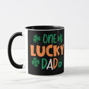 One Lucky Dad Mug