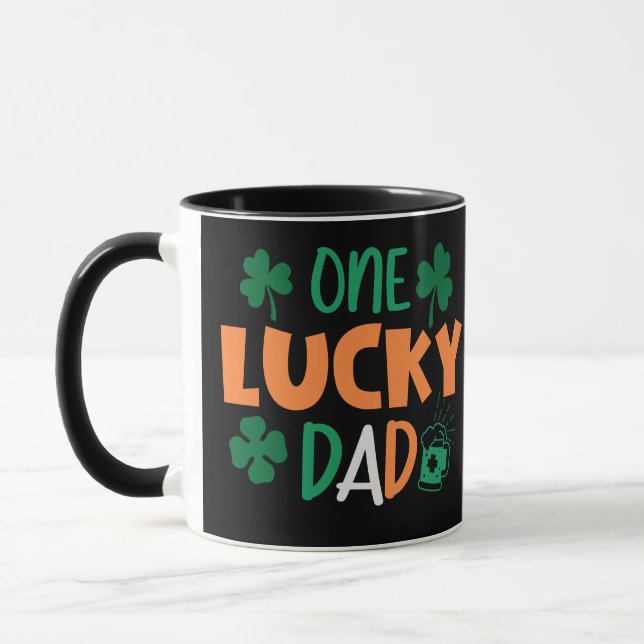 One Lucky Dad Mug (Left)