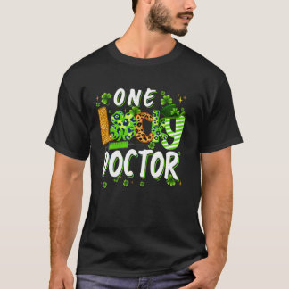 One Lucky Doctor Shamrock St Patricks Day Tees Men
