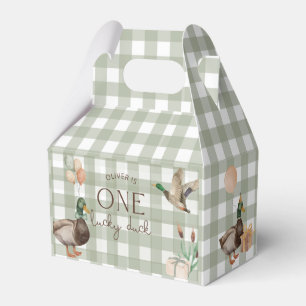 One Lucky Duck 1st Birthday Hunting Party  Favour Box
