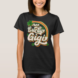 One Lucky Gigi Funny Irish C St Patrick's Day Vint T-Shirt