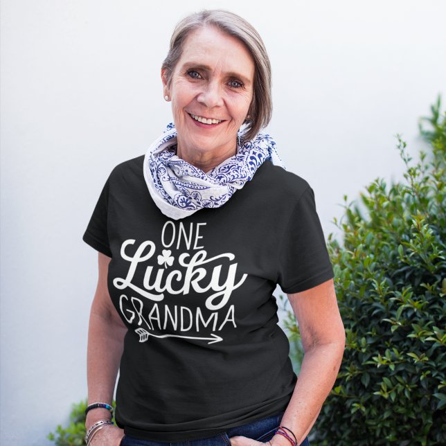 One Lucky Grandma - Festive St. Patrick's Day Luck T-Shirt (Creator Uploaded)