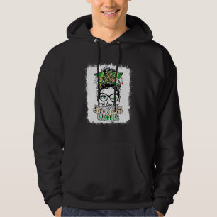 One Lucky Healthcare Worker One Lucky Nurse Messy Hoodie