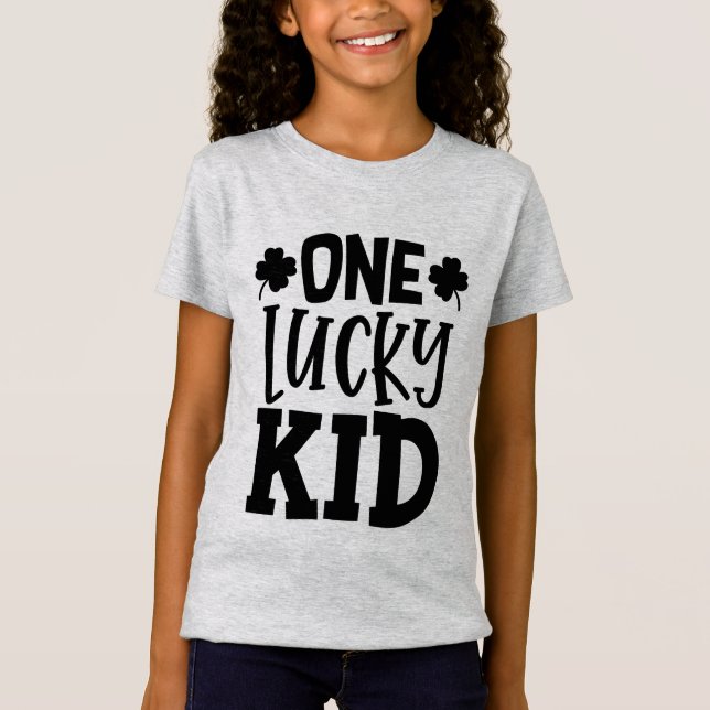 One Lucky Kid T-Shirt (Front)