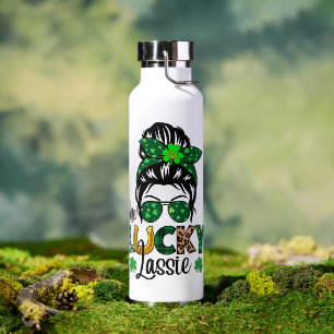 One Lucky Lassie Water Bottle