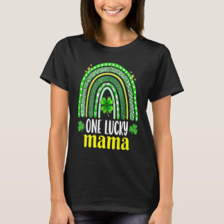 One Lucky Mama Family St Patrick's Day T-Shirt