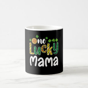 One Lucky Mama Matching Family St Patrick's Day Coffee Mug