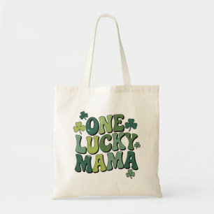 One Lucky Mama Retro St. Patrick’s Day Tote Bag