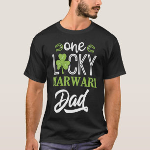 One Lucky MARWARI Horse Dad Irish Horseback Riding T-Shirt