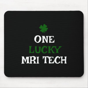 One Lucky Mri Tech St. Patrick's Day Funny Irish Mouse Mat