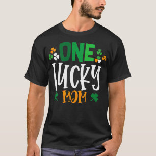 One Lucky Mum Irish Family Matching Saint Patricks T-Shirt