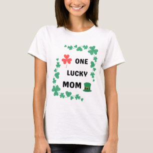 One lucky mum irish  T-Shirt