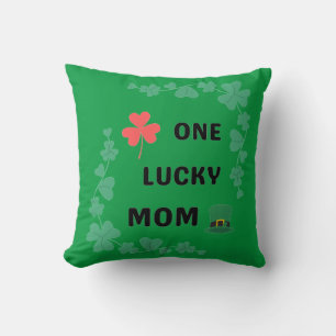 One lucky mum irish  T-Shirt Cushion