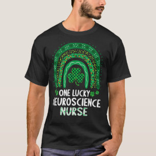 One Lucky Neuroscience Nurse Women Rns St Patric T-Shirt