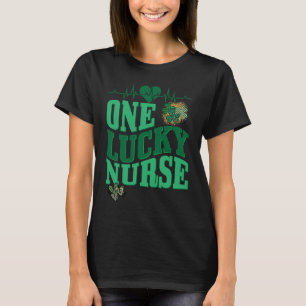 One Lucky Nurse RN Happy St Patrick's Day St Paddy T-Shirt